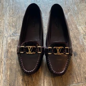 Louis Vuitton Patent Leather Loafers